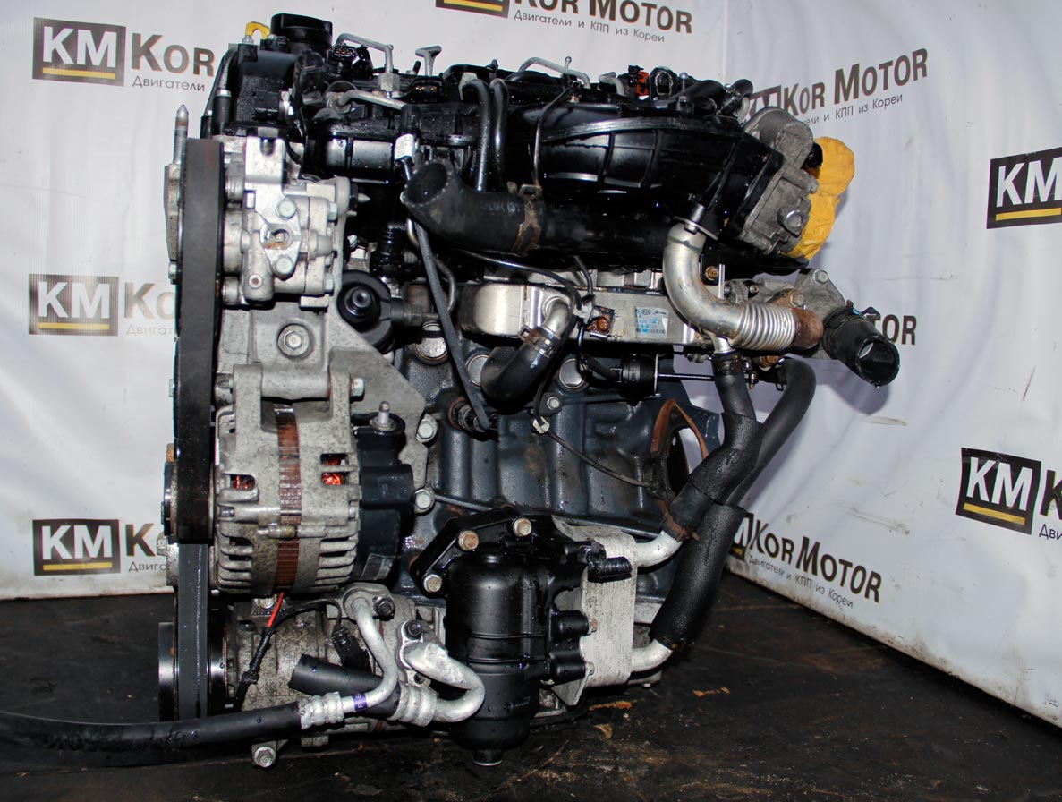 Двигатель D4HA 2.0 184 h.p дизель Hyundai SantaFE, IX35, Tucson Kia Sportage 163F12FU00, 174F12FU00, 165F1-2FU00, 164F1-2FU00, 162F12FU00, 161F12FU00, Z62312FZ00, 166F12FU00