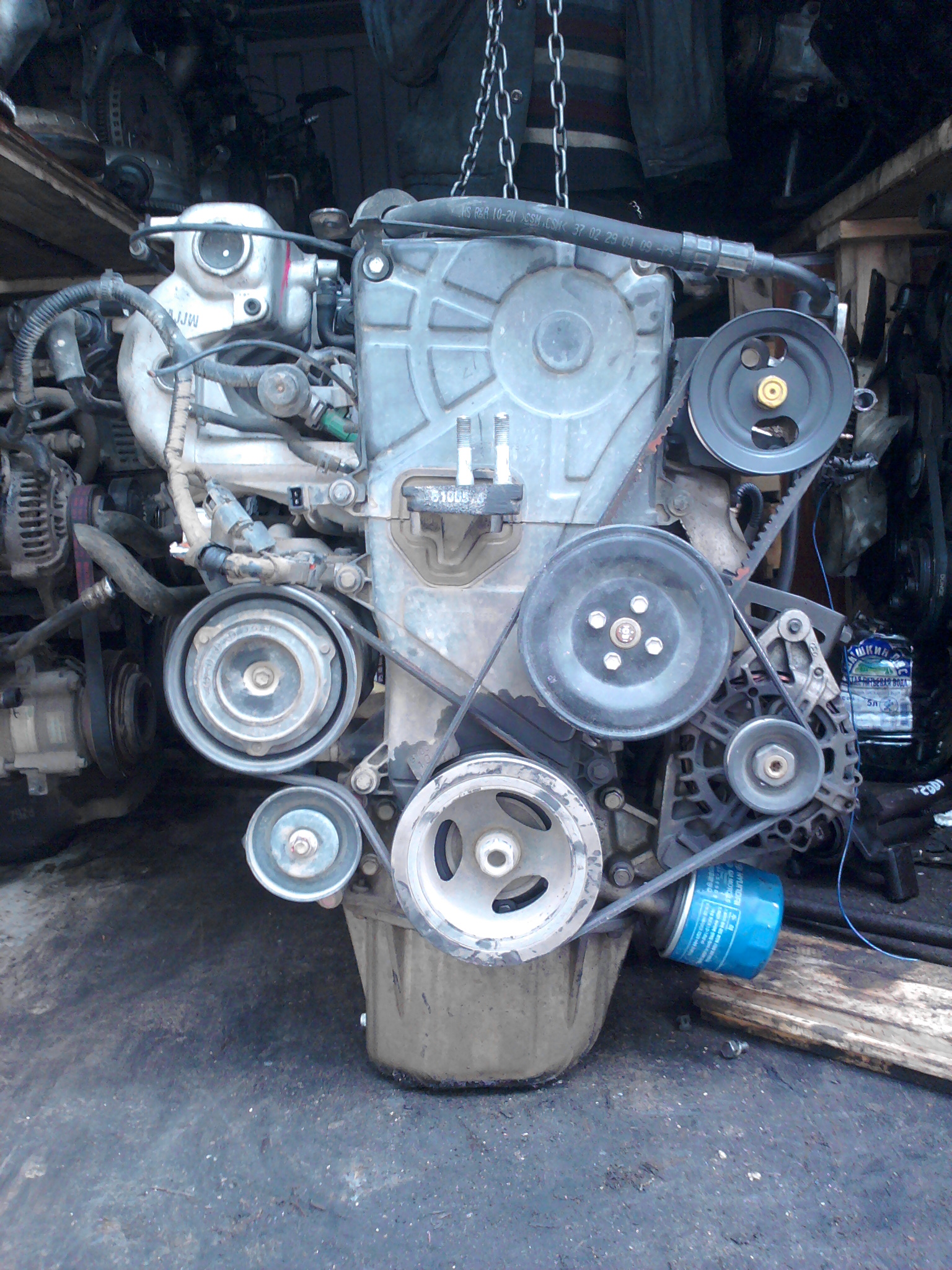 Двигатель Киа Рио 3 Фото